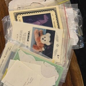 Teddy bear making supplies 🐻